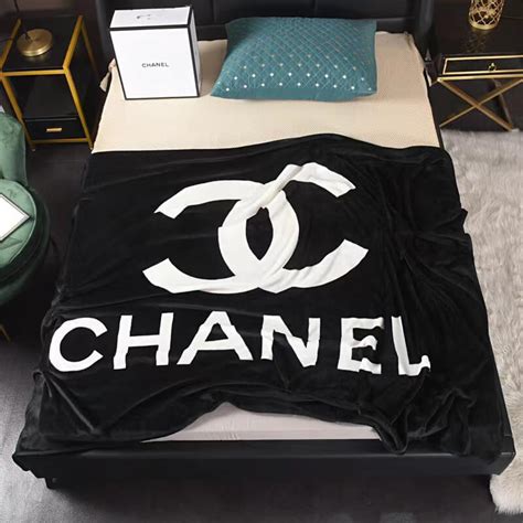 fake chanel blanket|luxury blanket chanel.